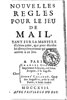 Nouvelles r�gles pour le jeu de mail (1717)