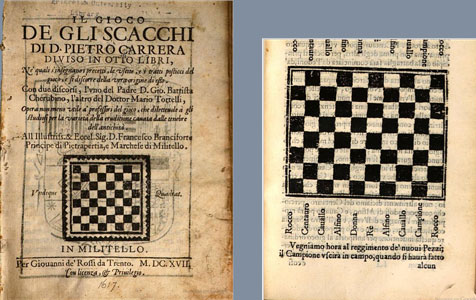 Pietro Carrera, Il gioco degli scacchi con due discorsi (1617)